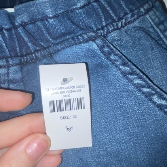 NWT  Justice Stretchy jean shorts - Picture 4 of 5